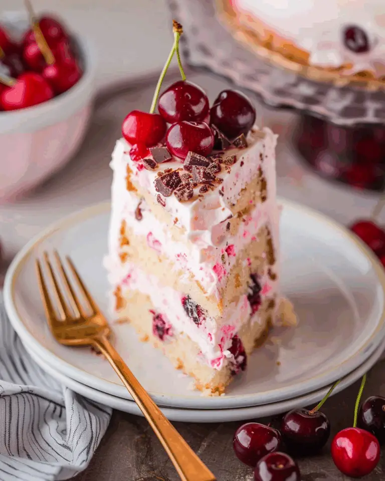 Cherry Chip Cake Recipe