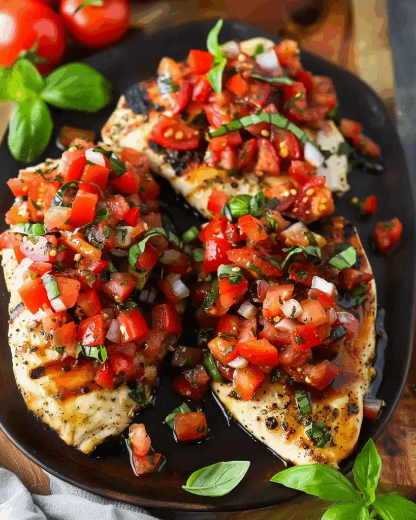 Easy Bruschetta Chicken Recipe
