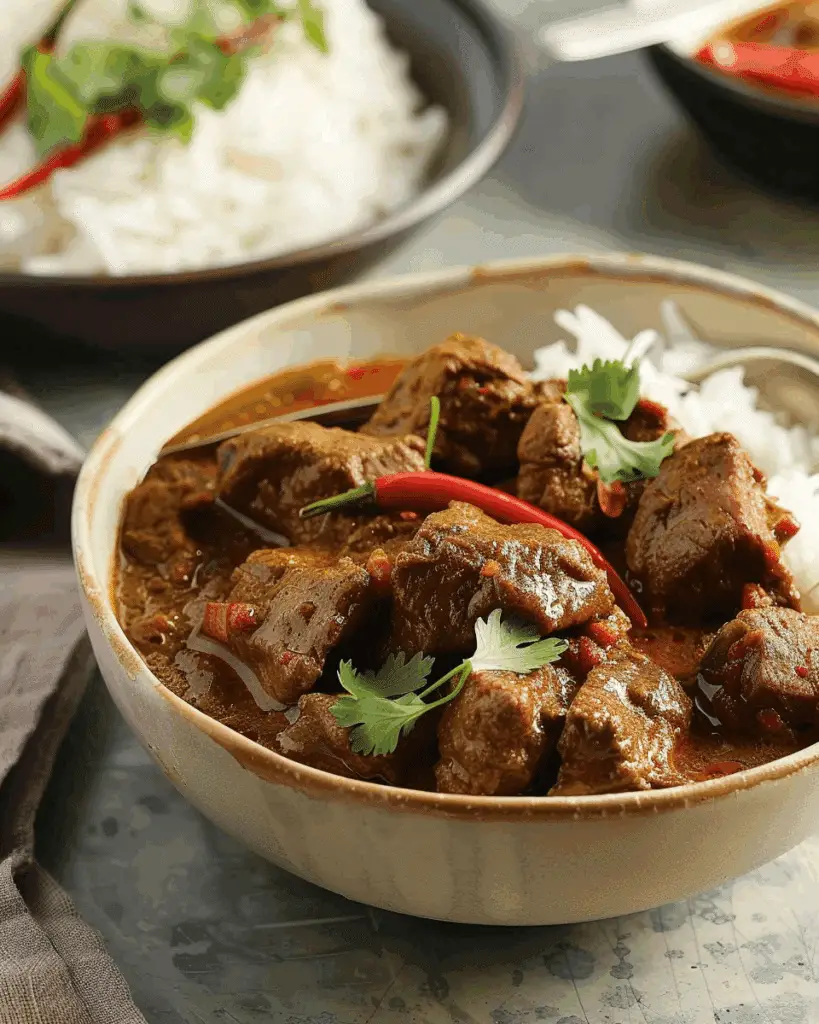Indian Beef Curry