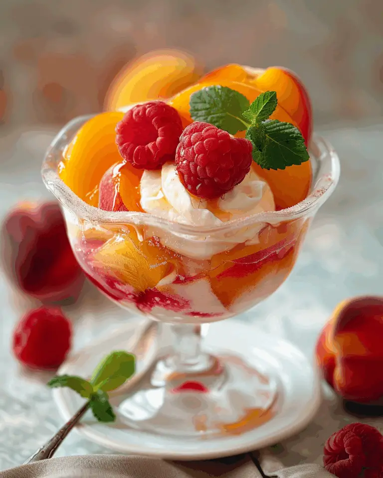 Peach Melba