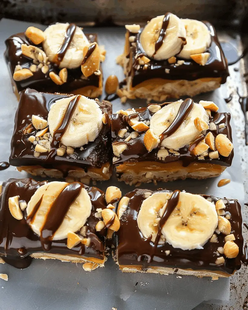 Frozen Banana Candy Bars
