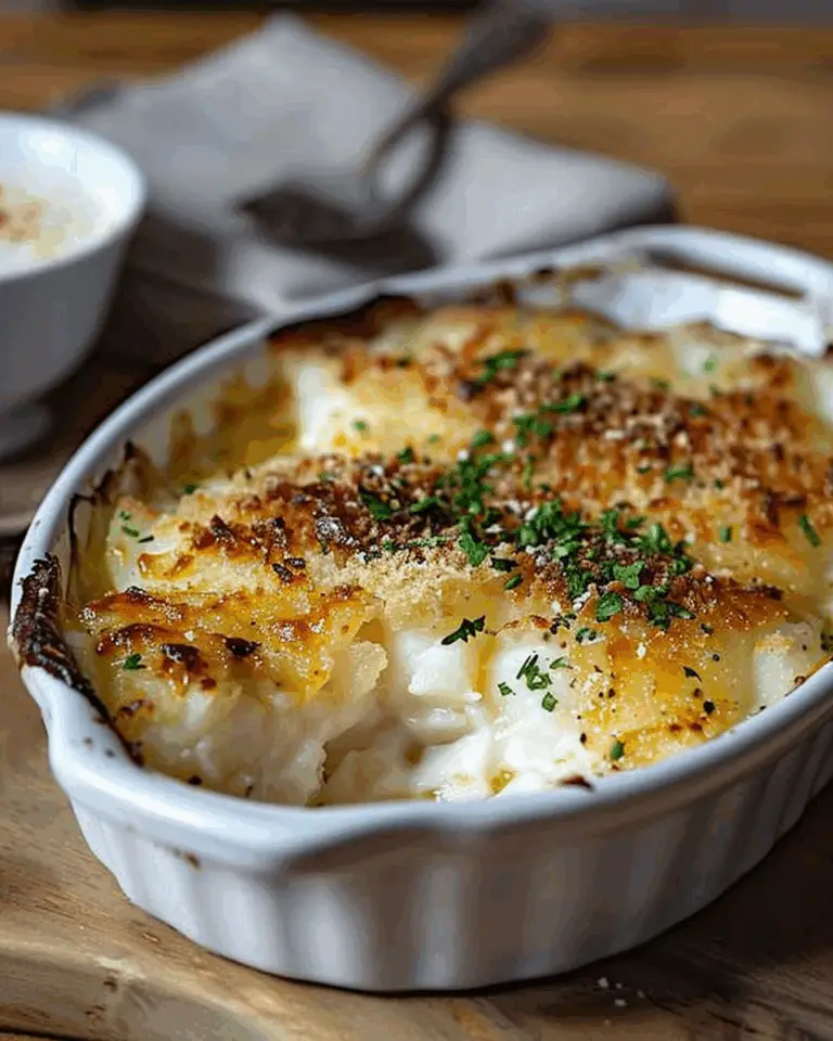 Small Cod Gratins