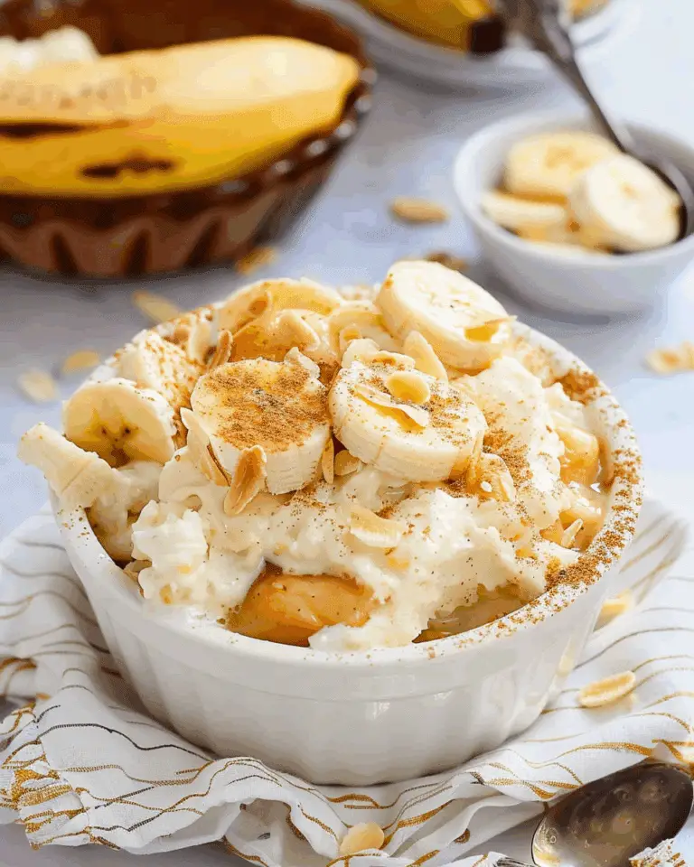 Banana Pudding No Bake Dessert