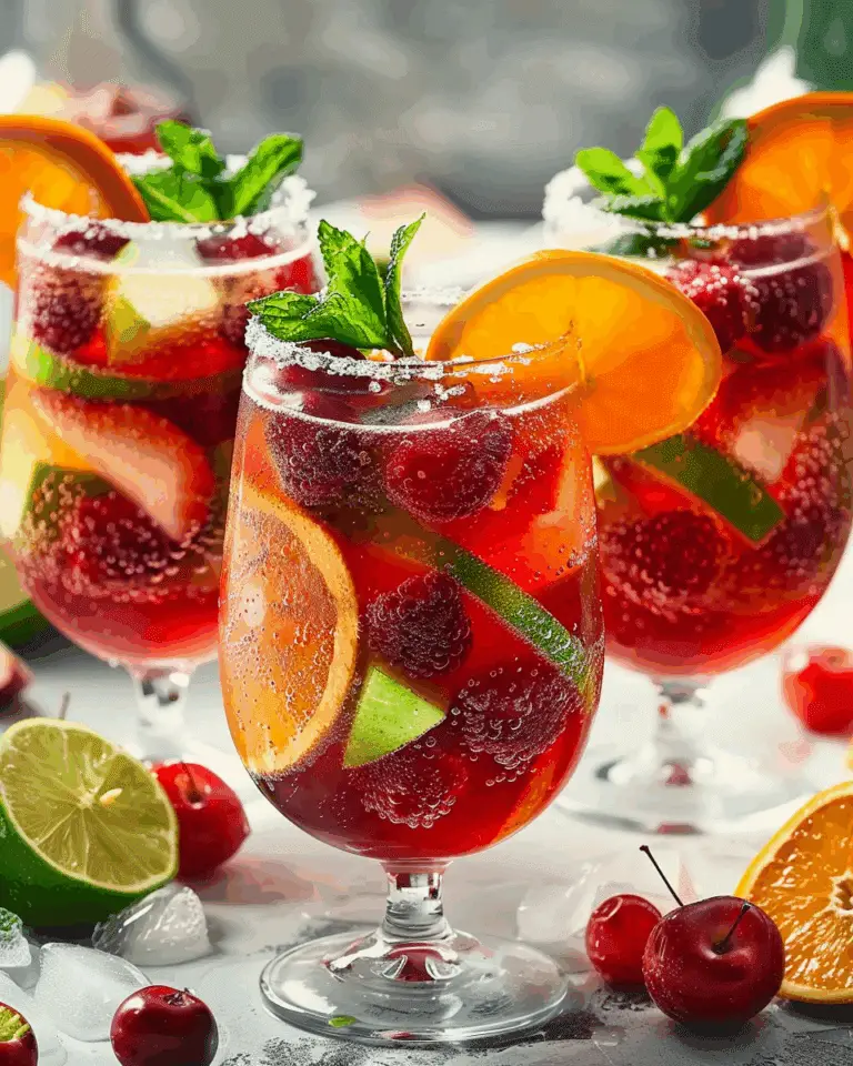 Easy Sparkling Sangria Recipe