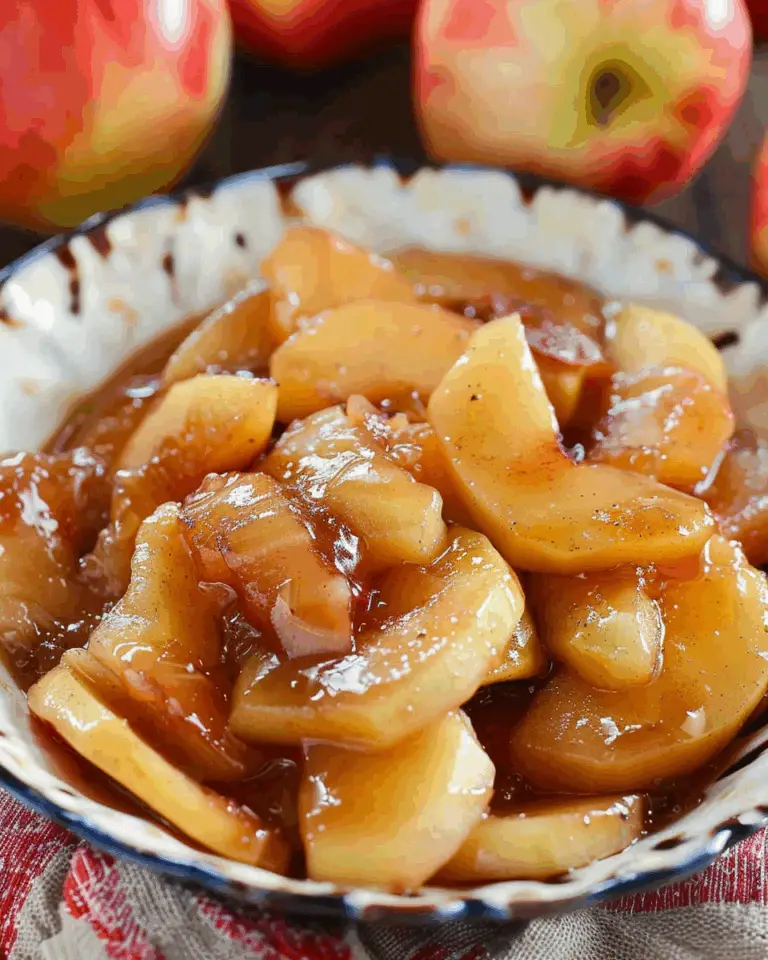 Slow Cooker Fried Apples