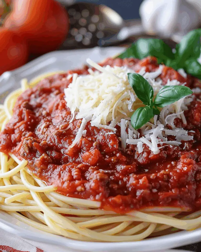 Healthy Homemade Spaghetti Sauce