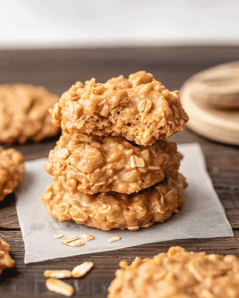 Peanut Butter No-Bake Cookies