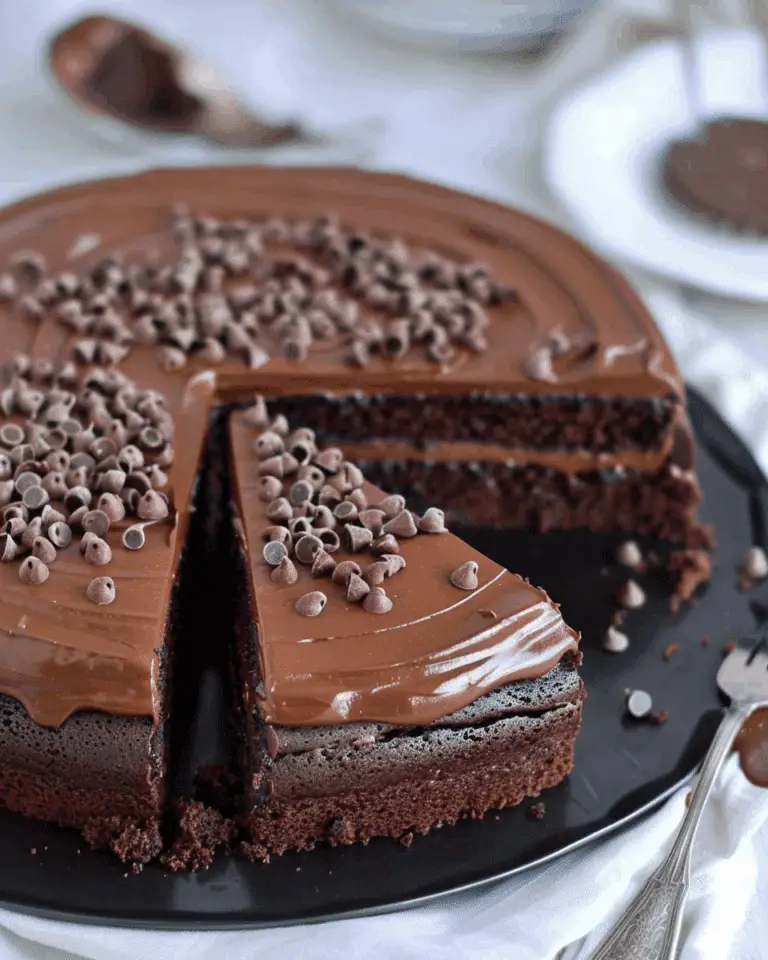 Gluten-Free Chocolate Zucchini Cake (Vegan)