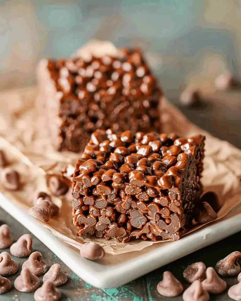 Chocolate Rice Krispies Treats