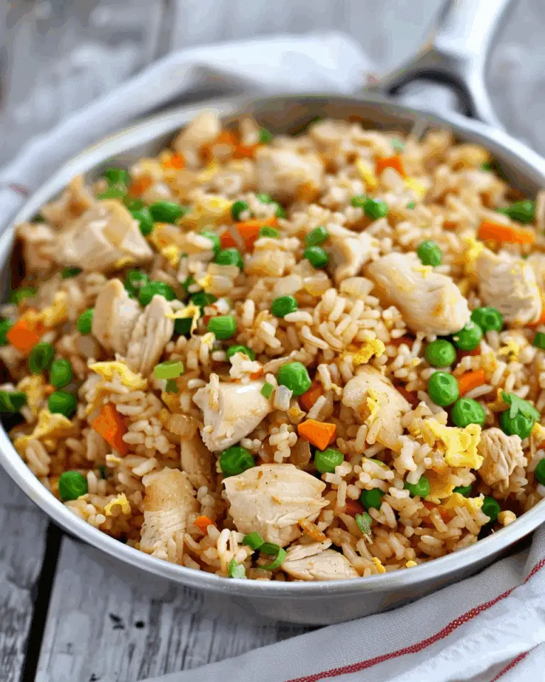 Easy Chicken Fried Rice Recipe