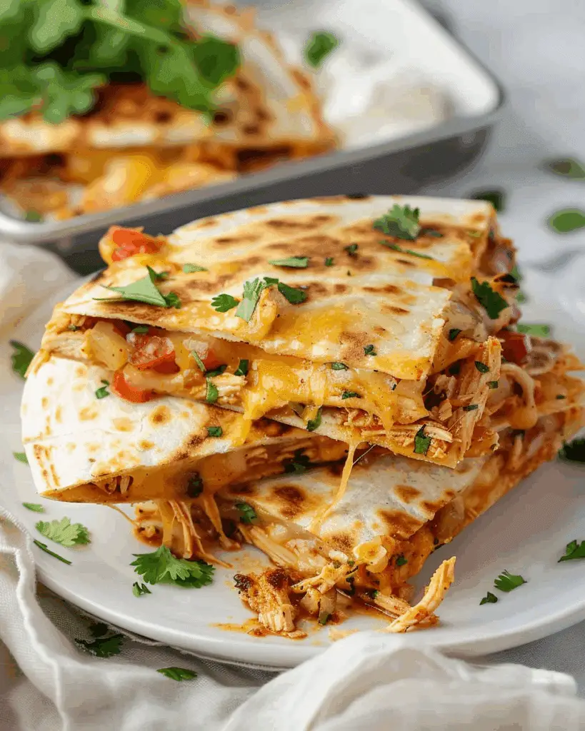 BBQ Chicken Quesadillas