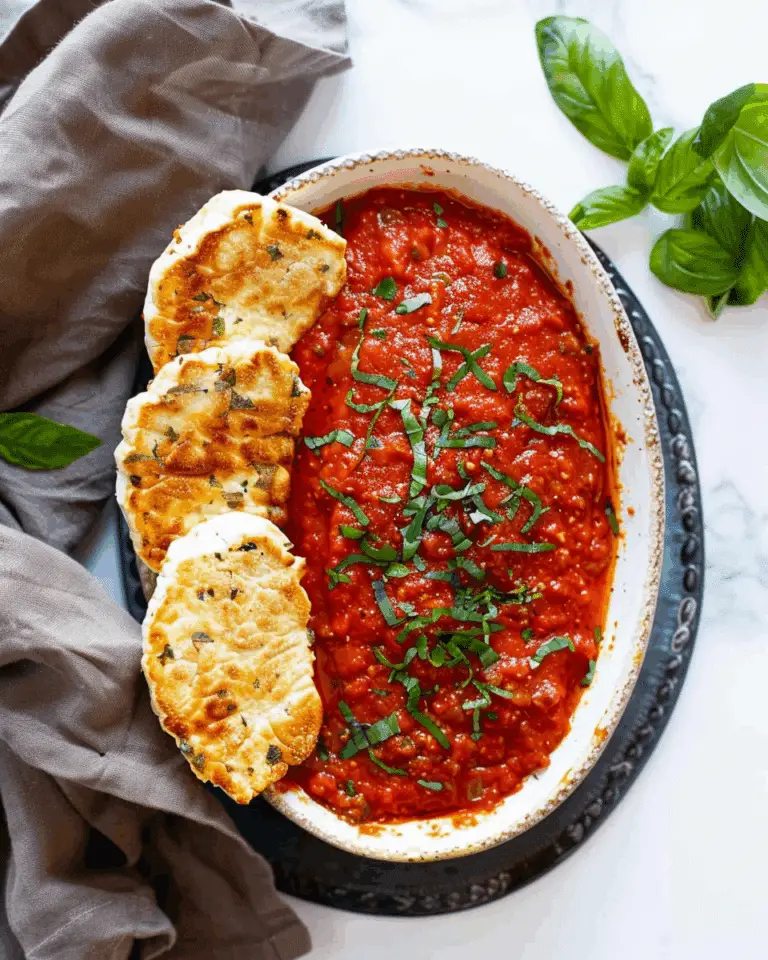 Goat Cheese and Marinara Dip