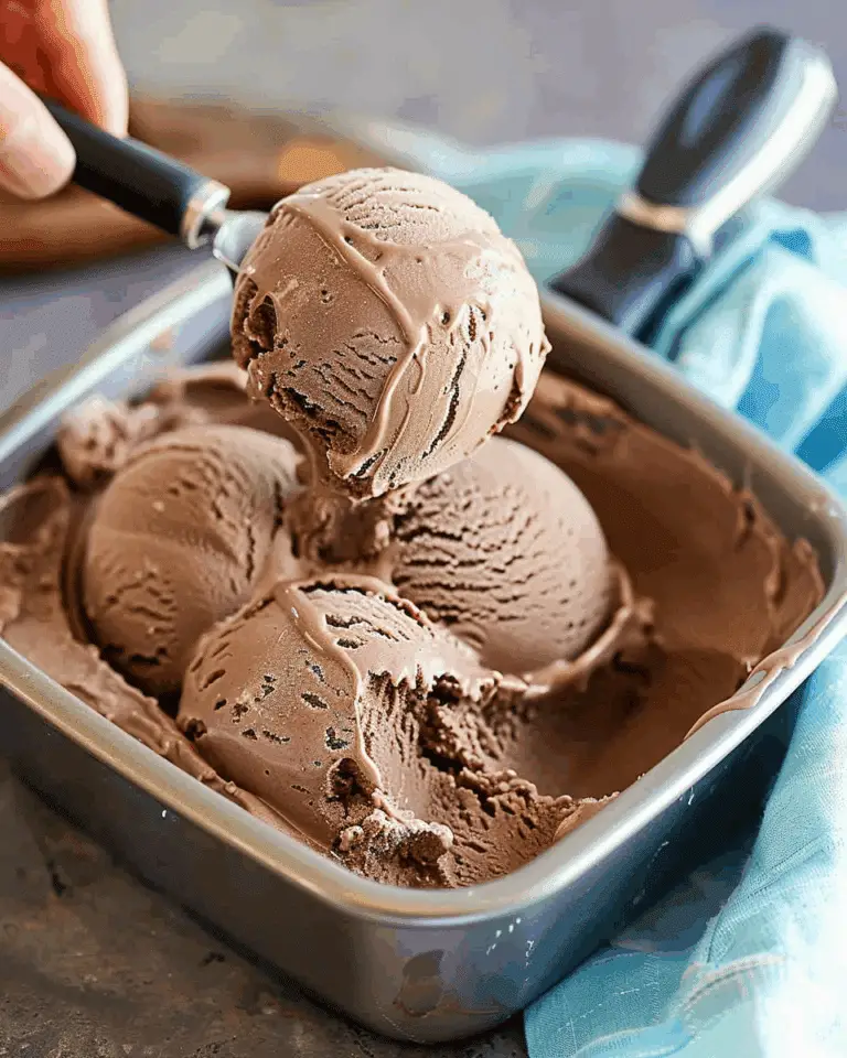 No Churn Chocolate Ice Cream