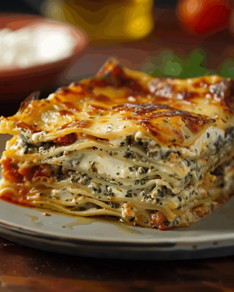 Traditional Lasagna with Vegetables