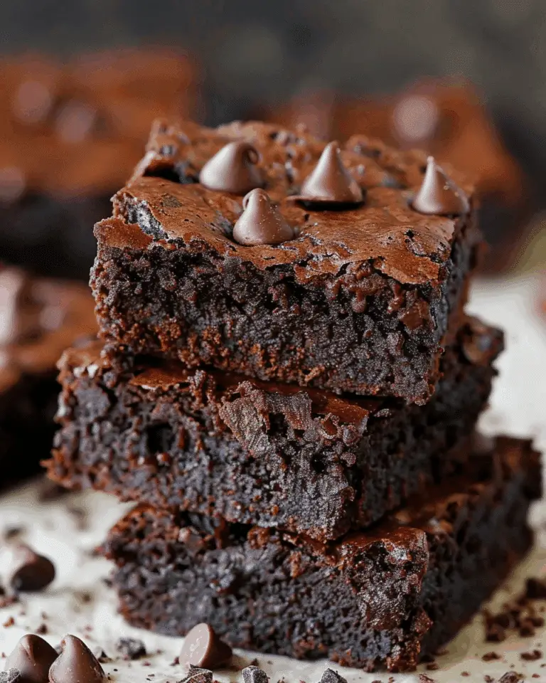 Vegan Zucchini Brownies