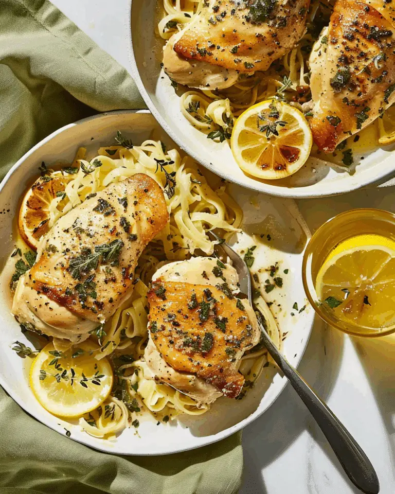 Simple Lemon Herb Chicken