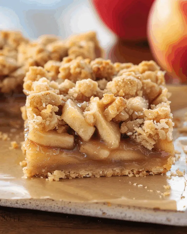 Apple Pie Bars with Streusel Topping