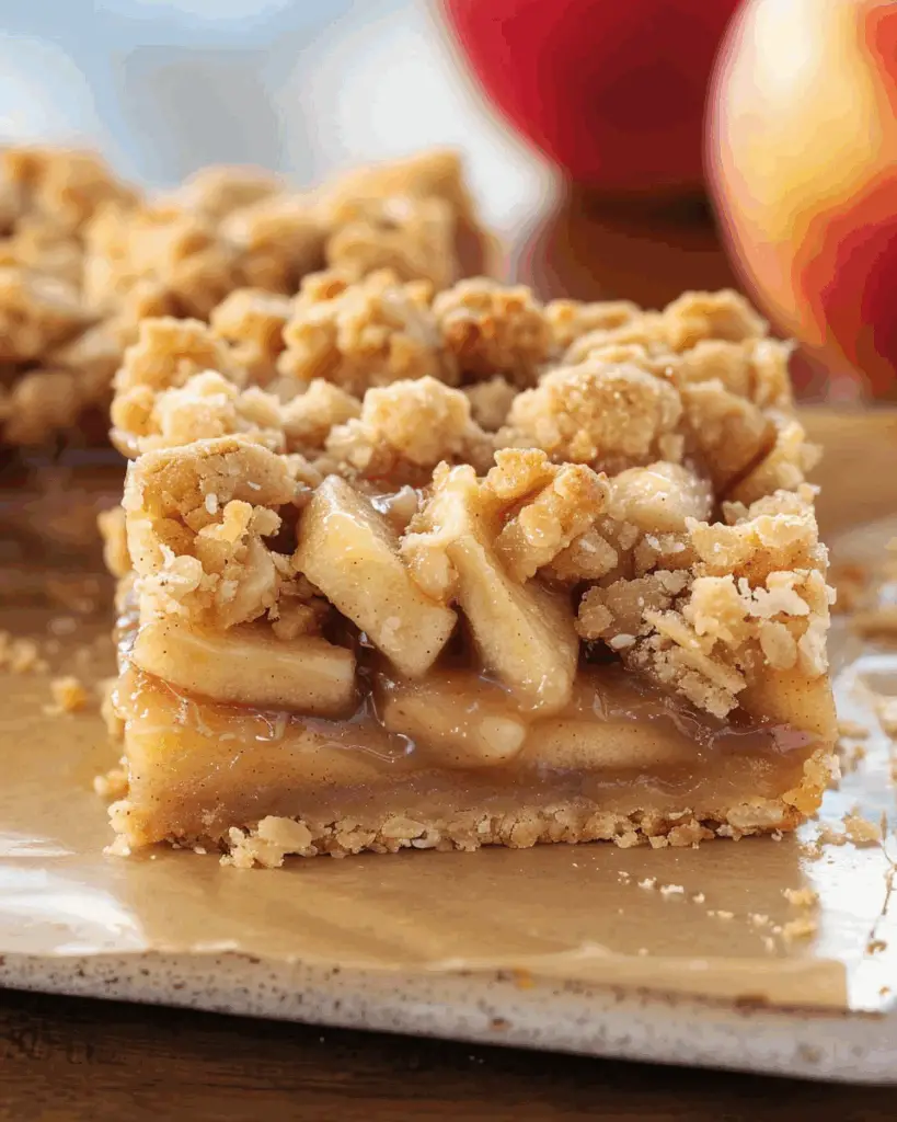 Apple Pie Bars with Streusel Topping