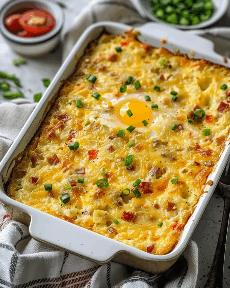 Easy Egg Hashbrown Casserole