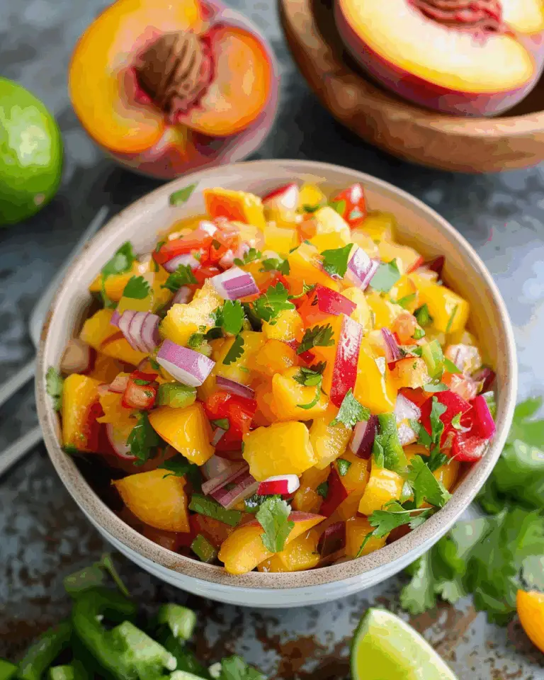 Peach Salsa