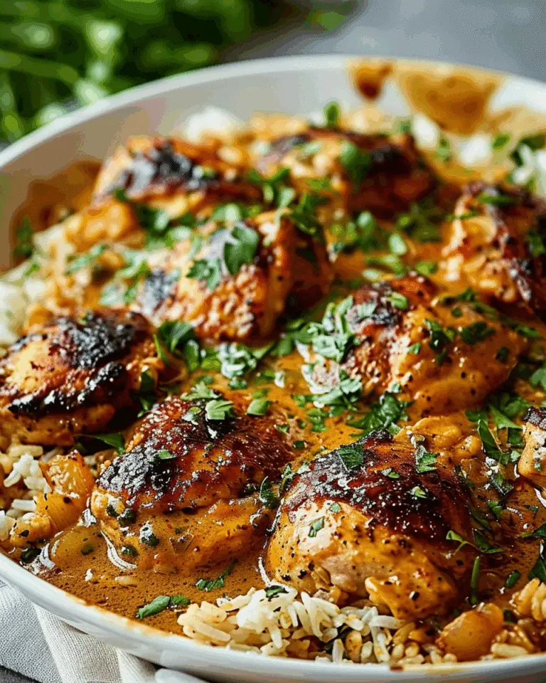 Best Smothered Chicken and Rice