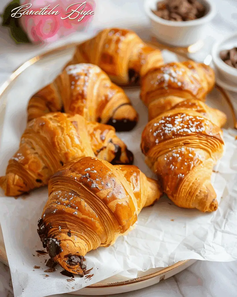 Crescent Roll Chocolate Croissants