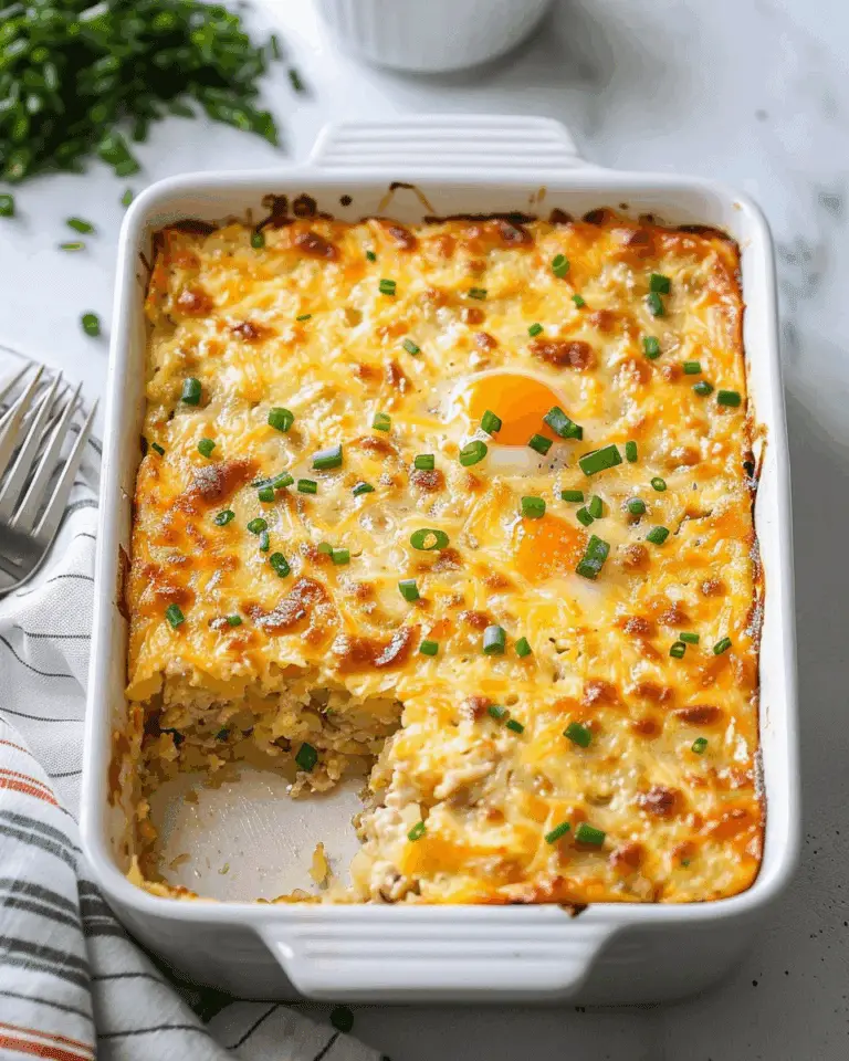 Easy Egg Hashbrown Casserole
