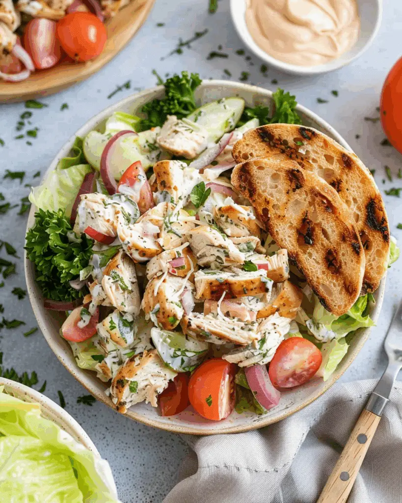 Greek Yogurt Chicken Salad