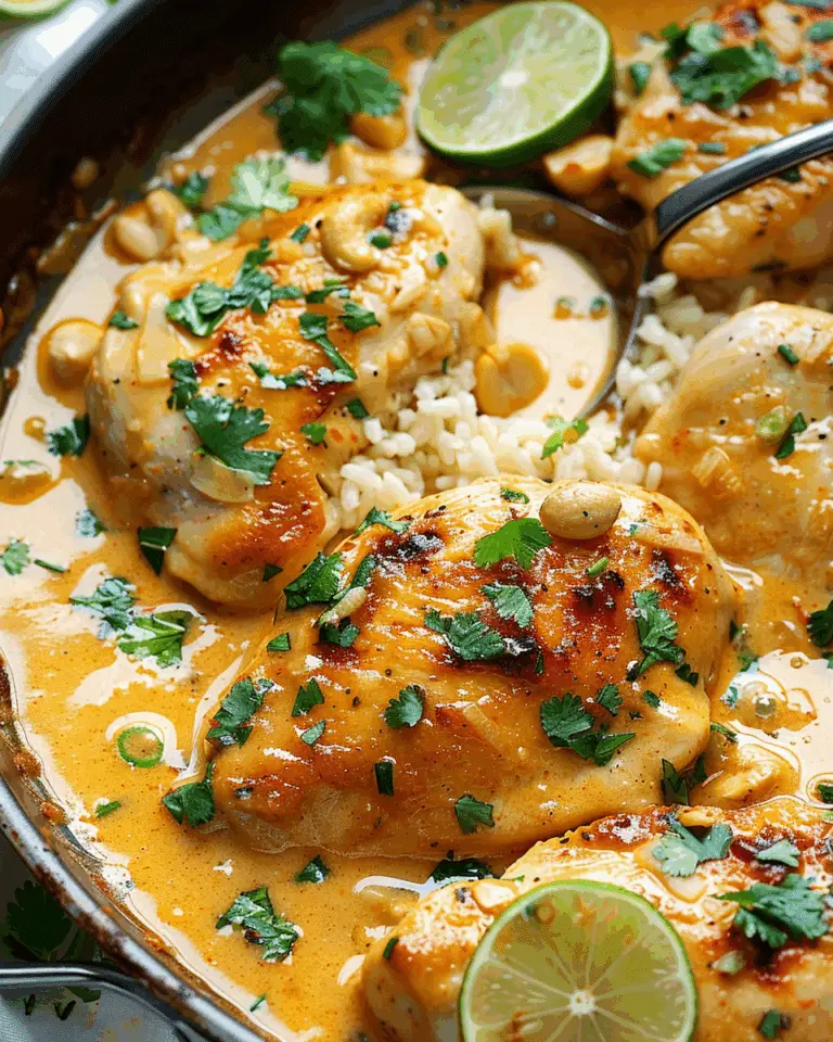One Pan Coconut Lime Chicken