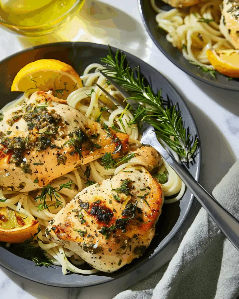 Simple Lemon Herb Chicken