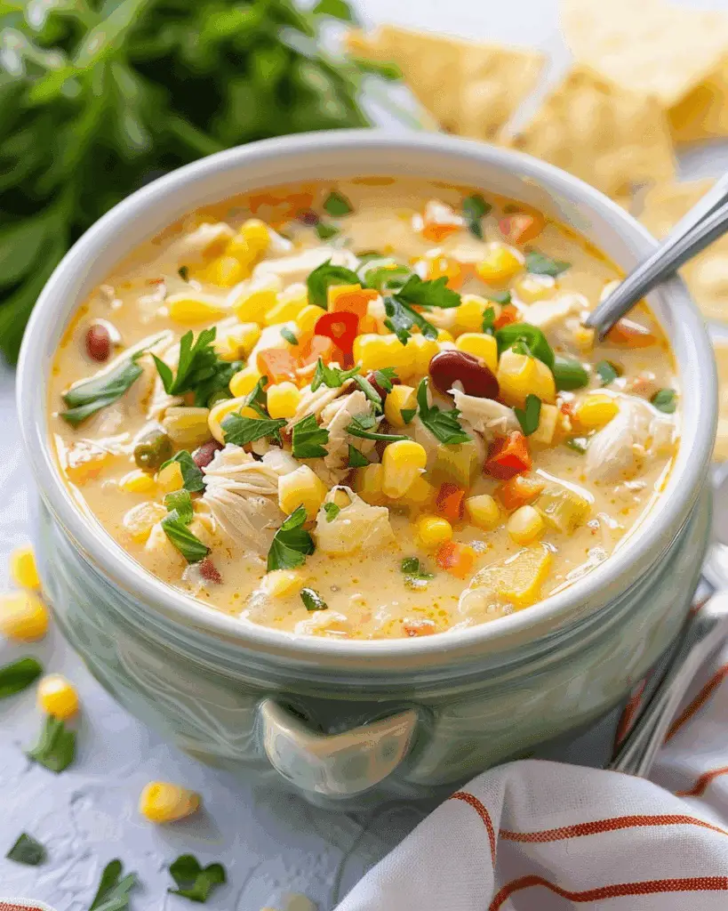 Healthy Chicken Corn Chowder