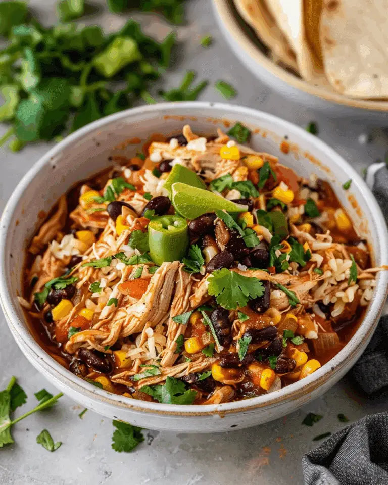 Slow Cooker Mexican Chicken