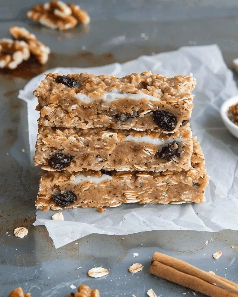 The Best Healthy Oatmeal Raisin Bars