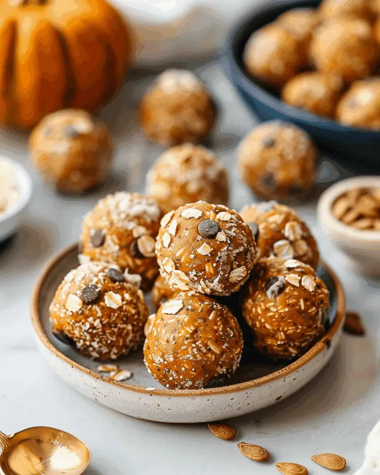Pumpkin Protein Balls