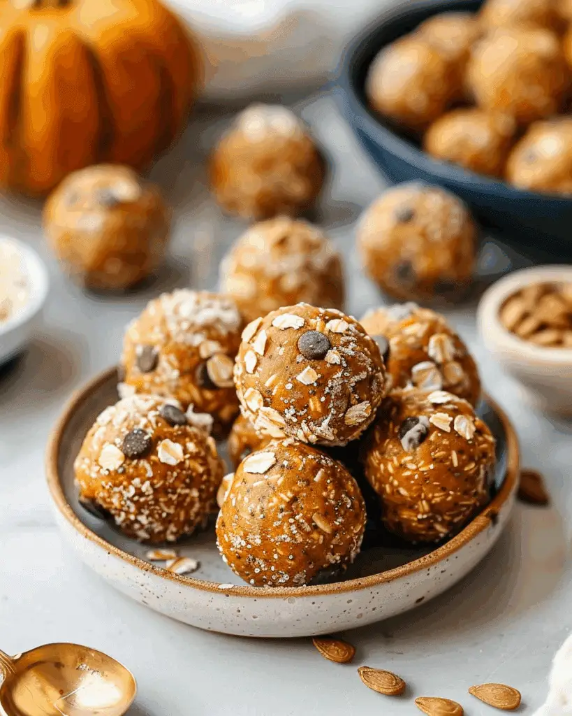 Pumpkin Protein Balls