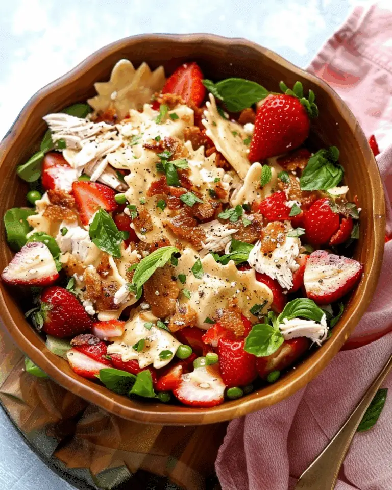 Strawberry Ravioli Chicken Salad
