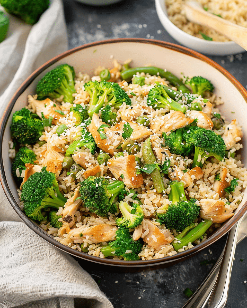 Chicken Broccoli Rice