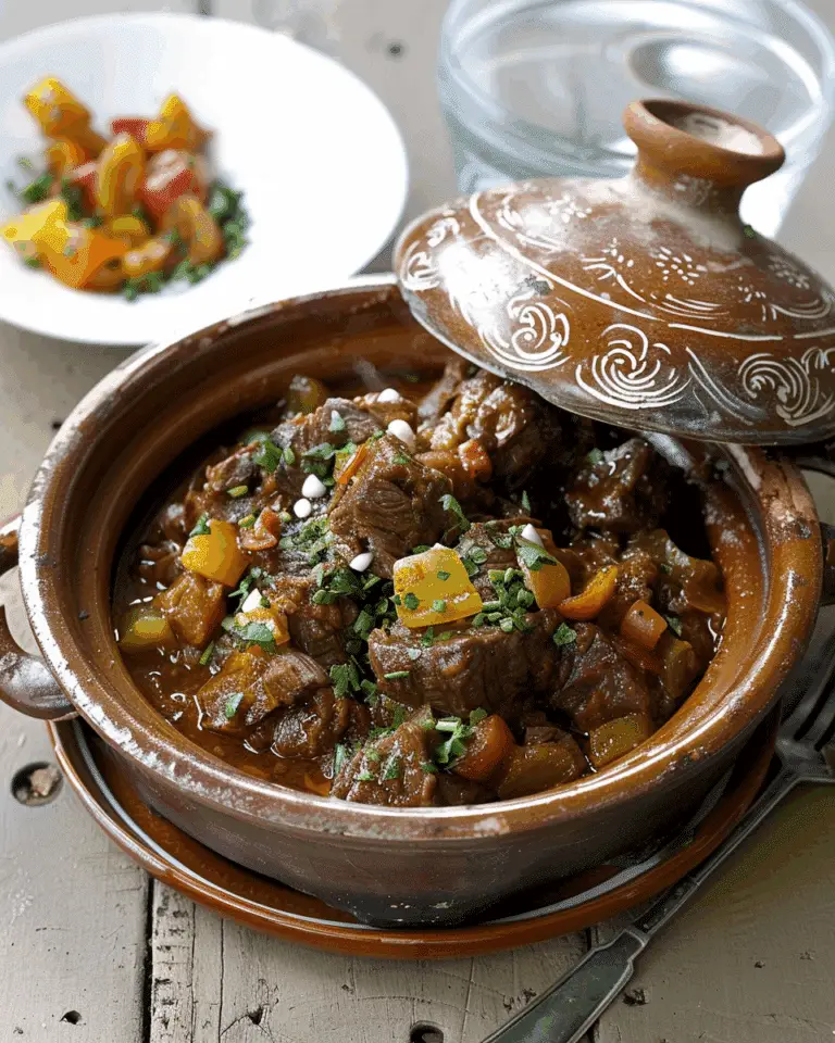 Moroccan Lamb Tagine