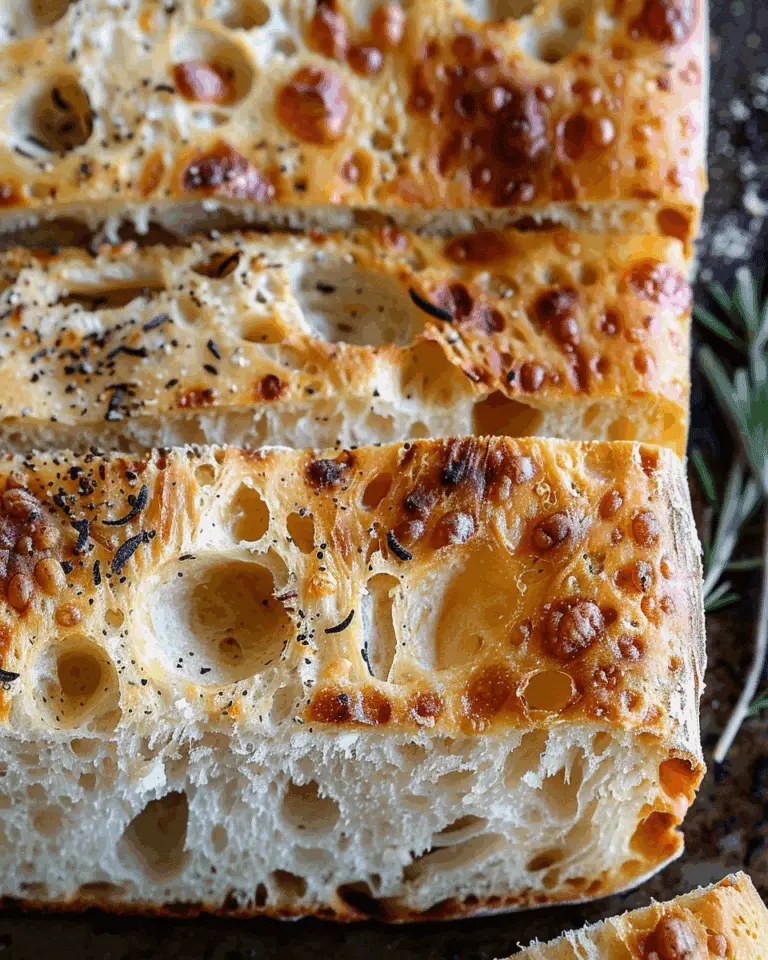 Easy Sourdough Discard Focaccia