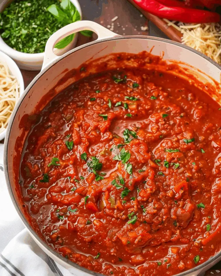 Homemade Spaghetti Sauce