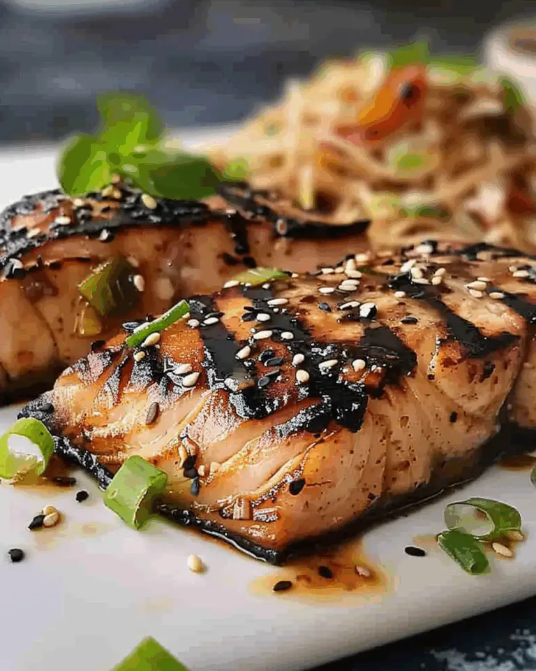 Sesame Grilled Salmon