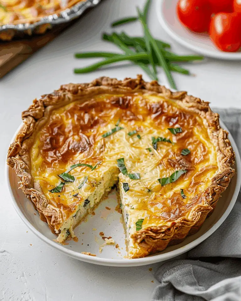 Potato Crust Quiche