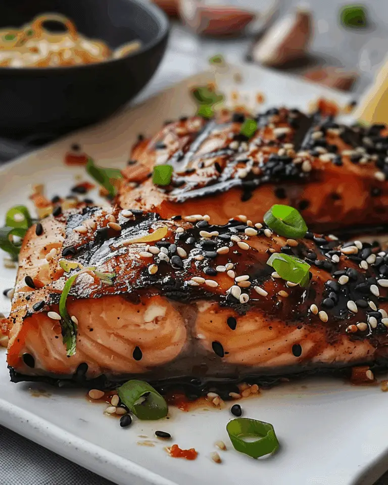 Sesame Grilled Salmon