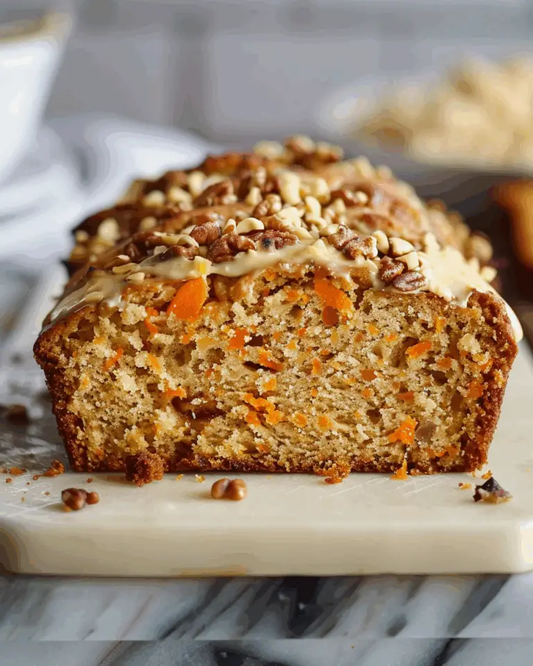 Carrot Cake Bread Loaf