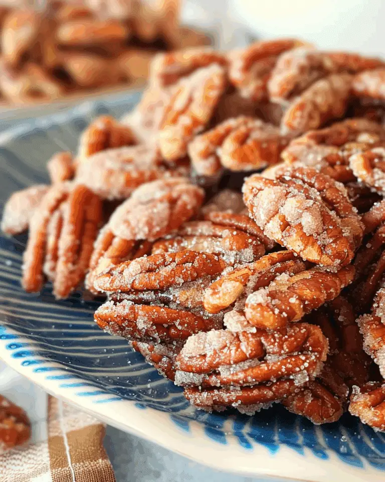 Air Fryer Candied Pecans