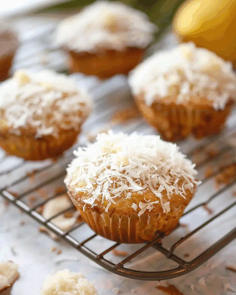 Lemon Coconut Muffins