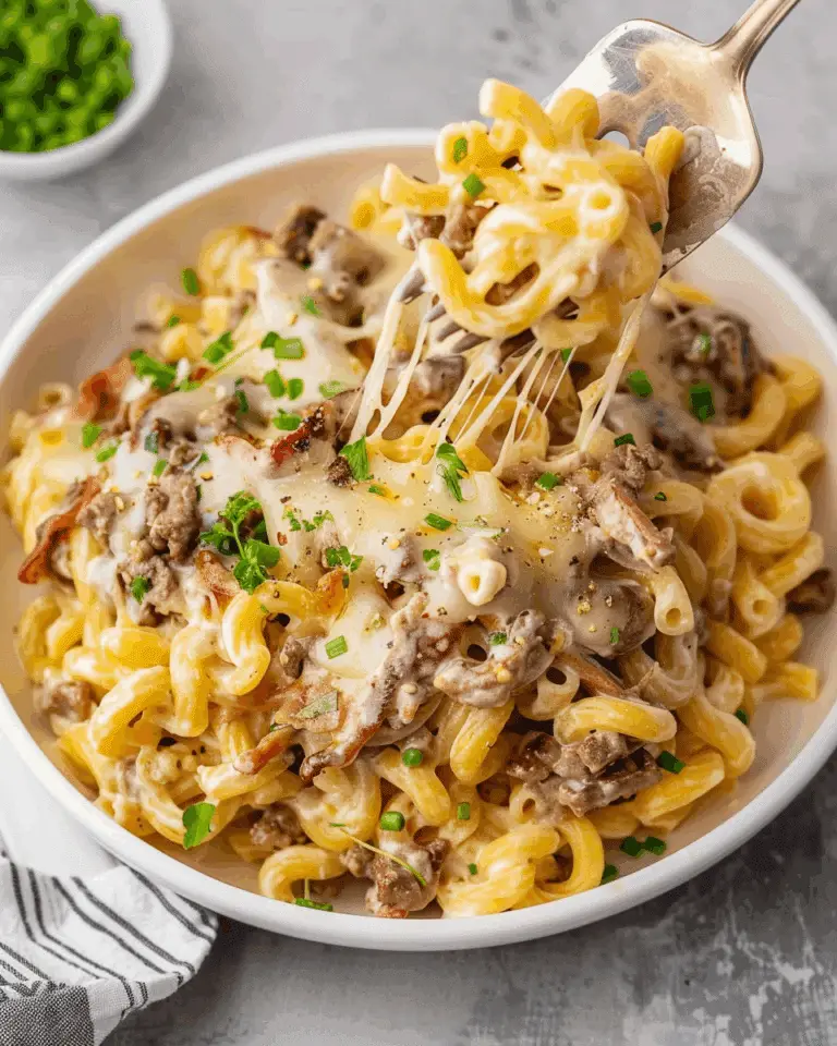 Philly Cheesesteak Pasta