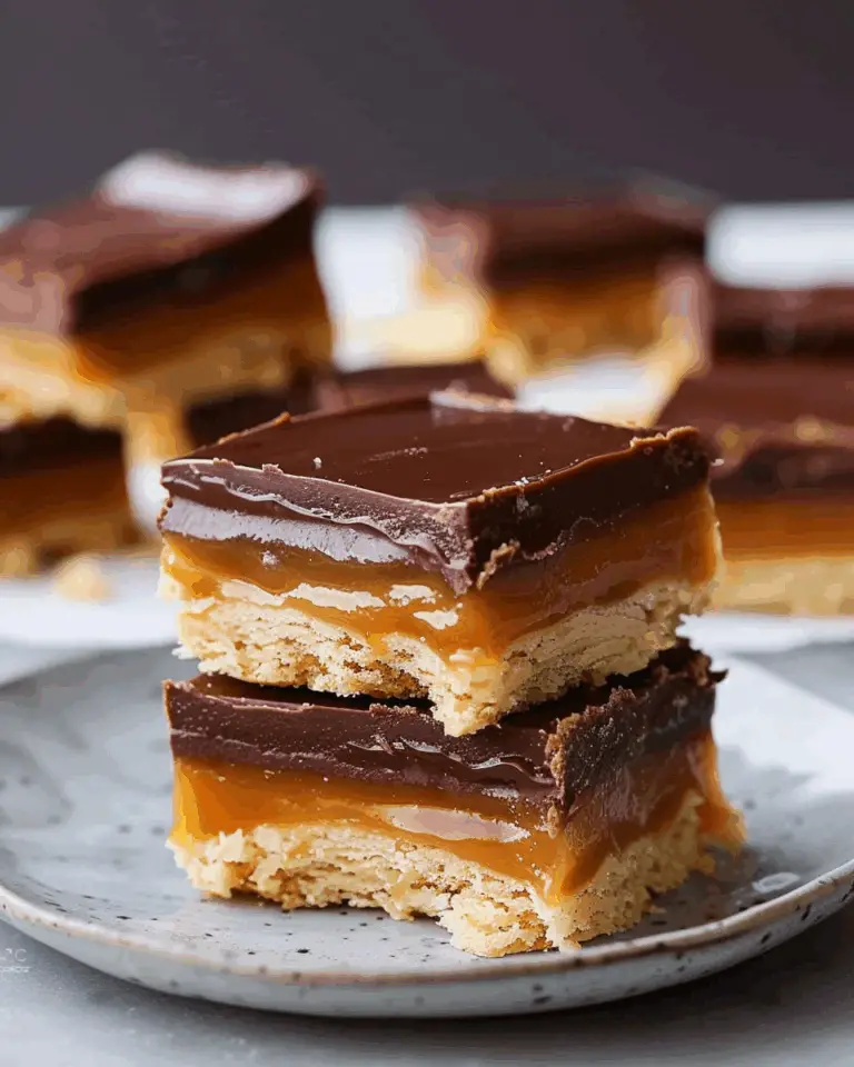 Homemade Twix Bars