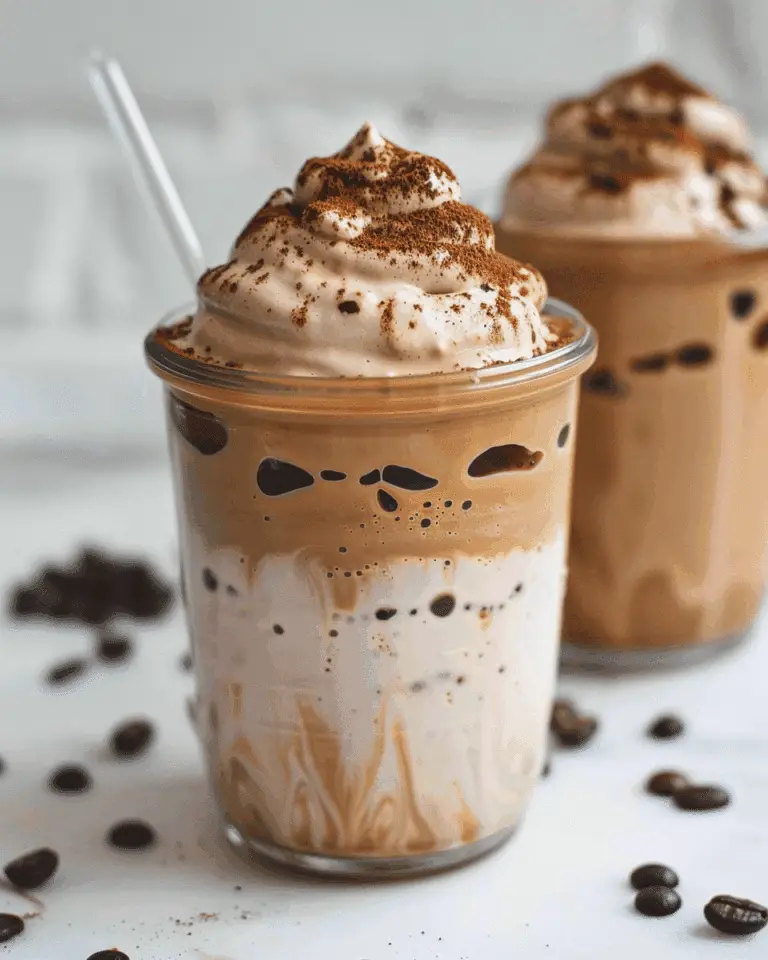 Whipped Dalgona Coffee Mocha
