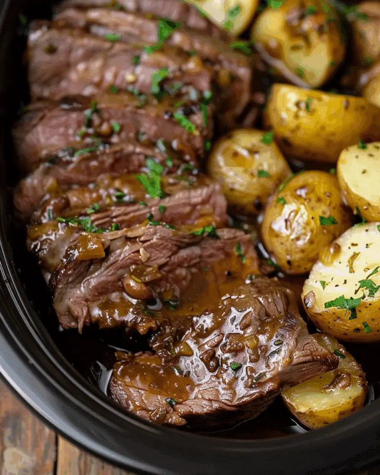 Crock Pot Steak and Potatoes